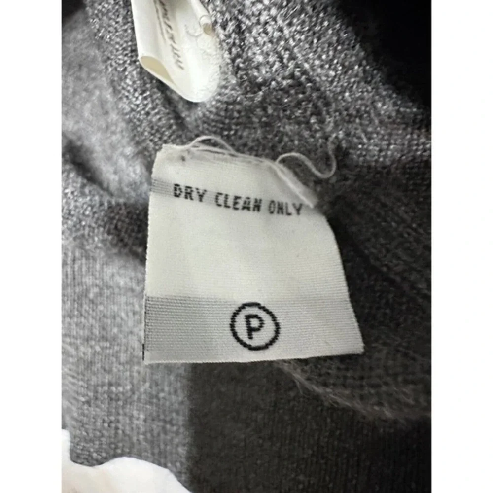 Tricots St Raphael Platinum Gray sweater‎ Merino Wool Silk-Cashmere Men’s large